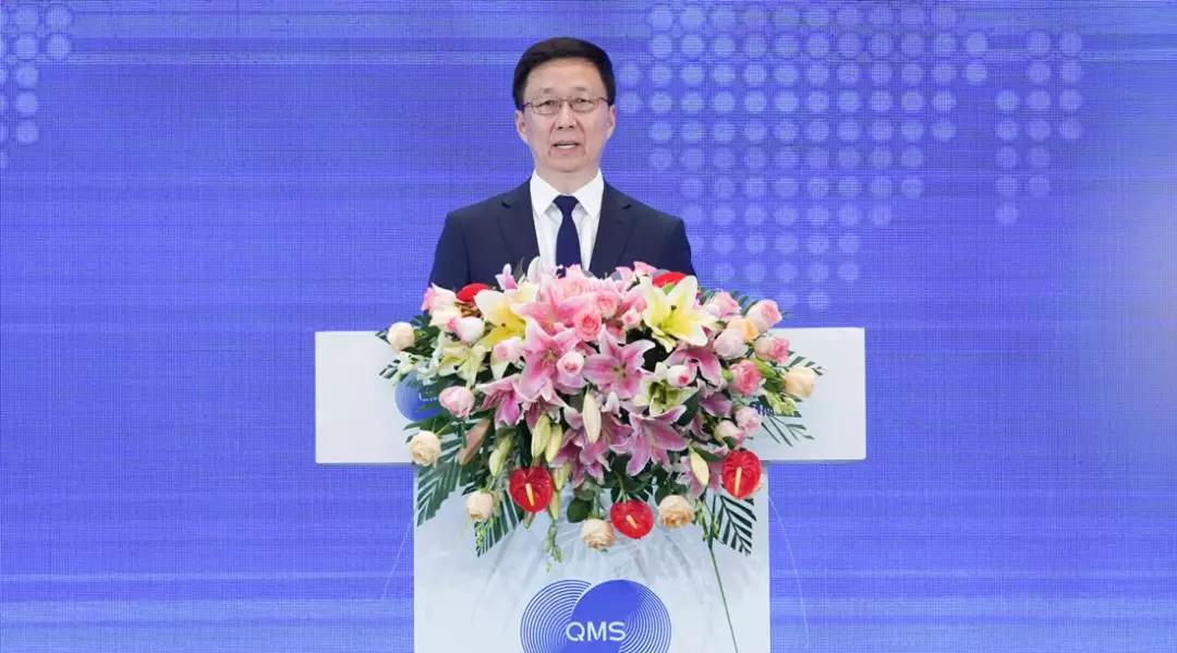 中共中央政治局常委、國務院副總理韓正發言